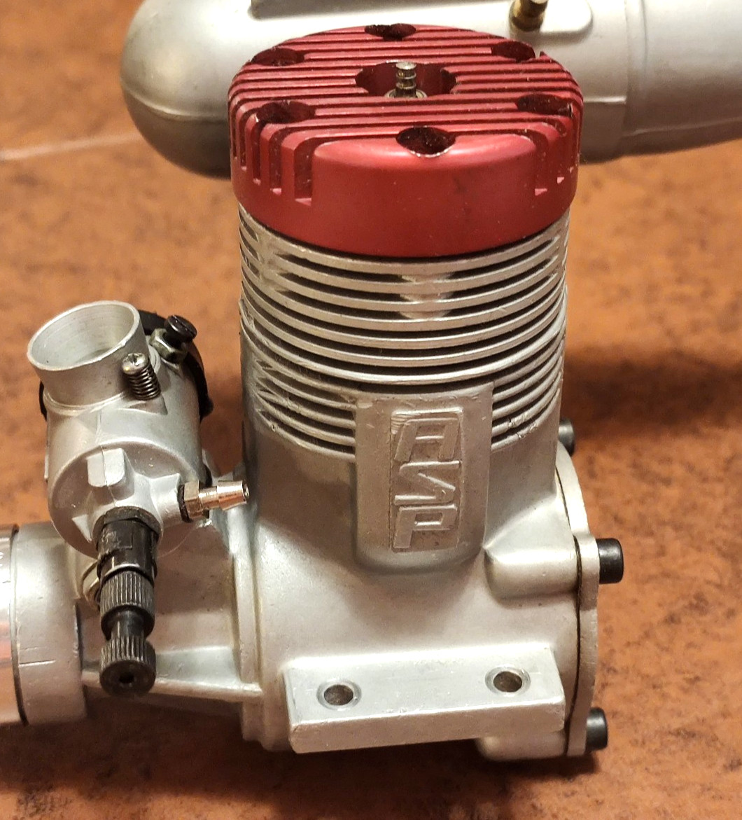 ASP 108 ABC Red Head RC Nitro/Glow Model Airplane Engine