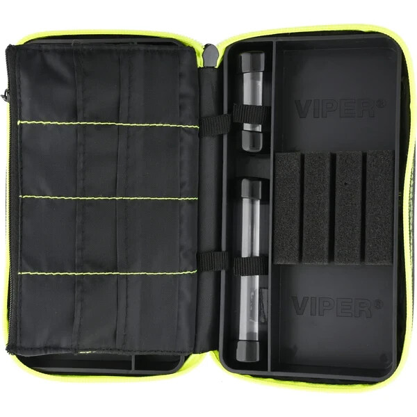 YELLOW VIPER PLASMA PRO DART CASE WILL HOLD 2 SETS FULLY LOADED DARTS