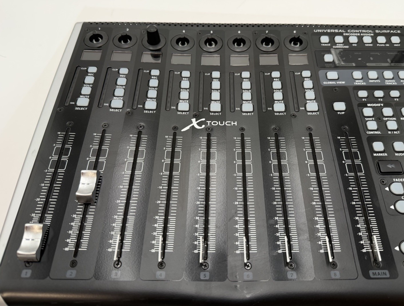 Behringer X-TOUCH 8 Channel USB/MIDI Universal Control Surface- For Parts