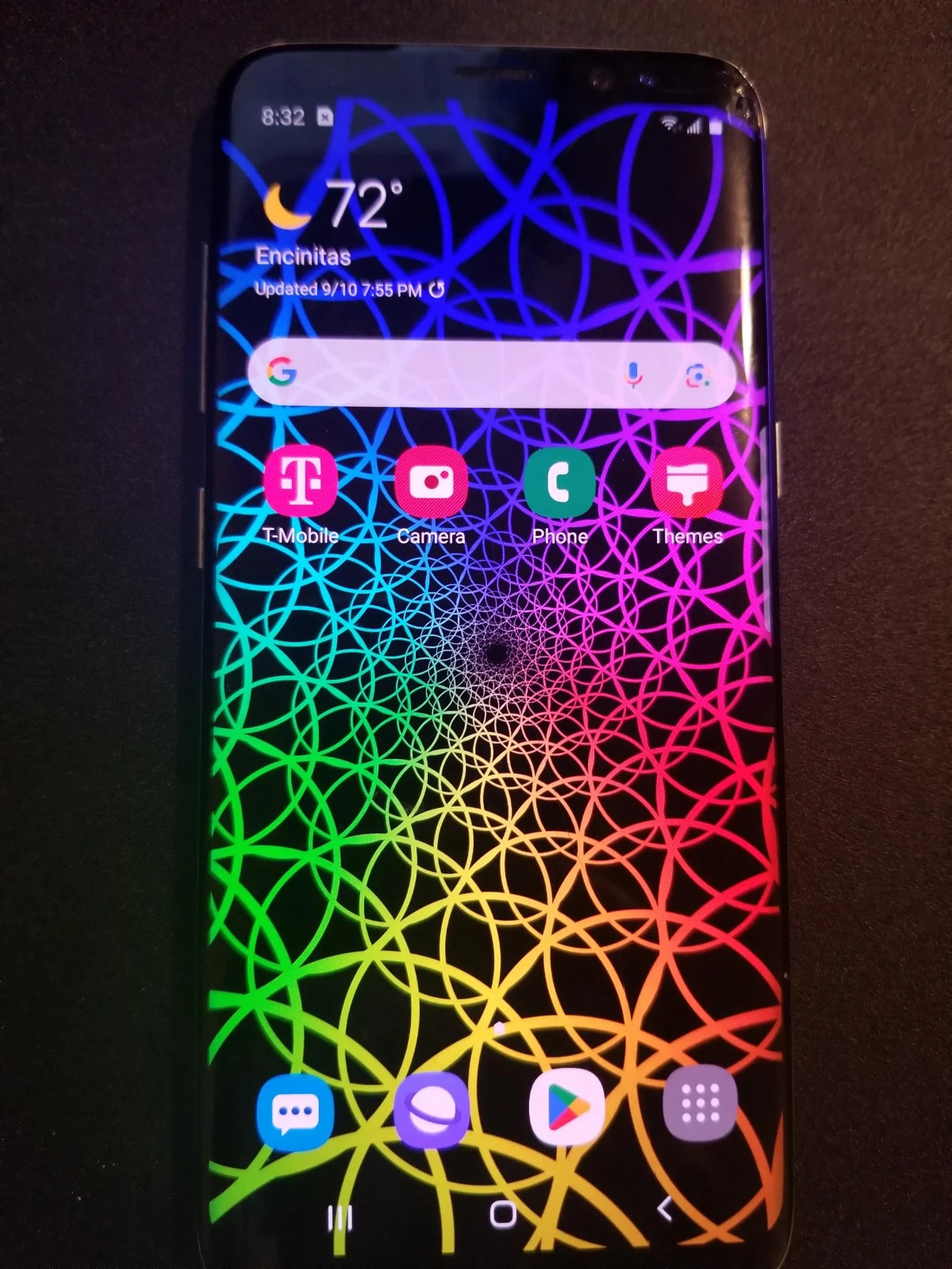 Good condition but has no available SIM card, part little cracked monitor screen