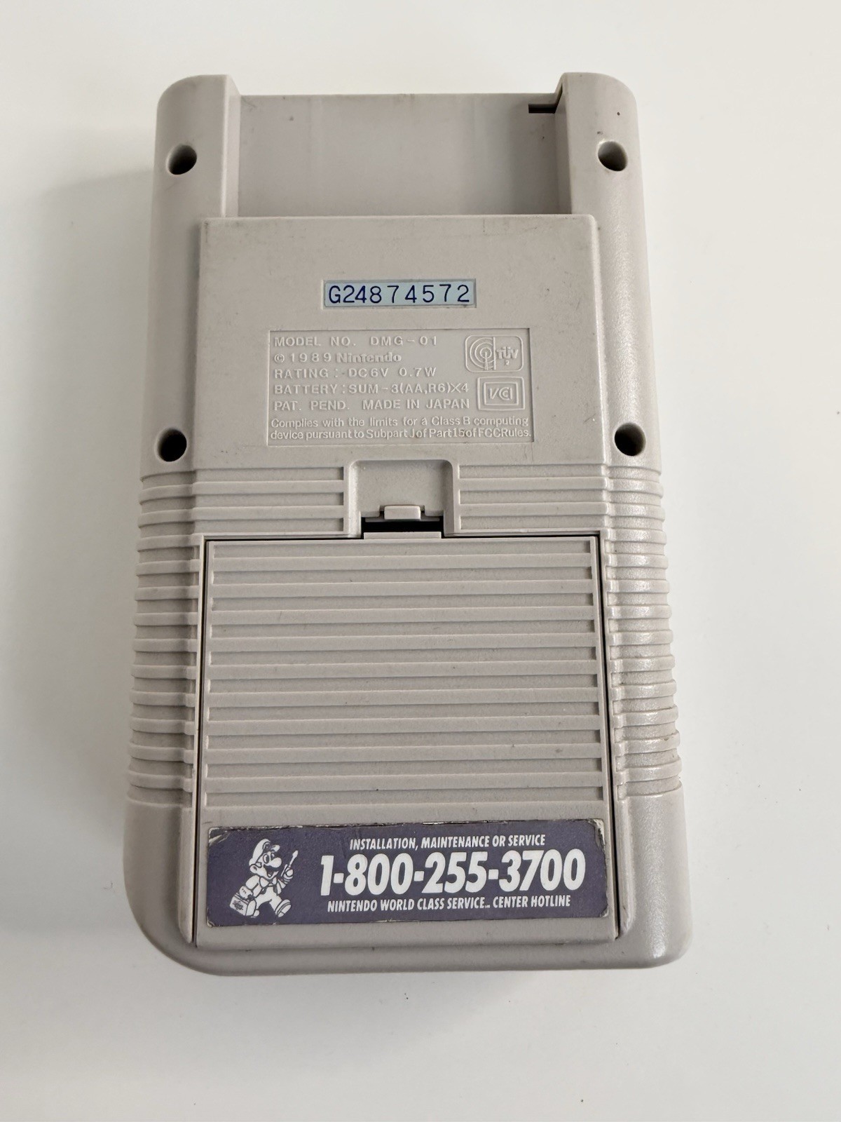 TURNS ON - Original Nintendo Game Boy Handheld Console Only (Not Game Tested)