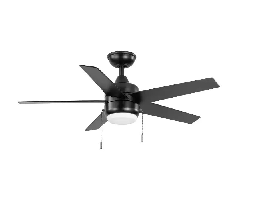 Hampton Bay Mena 44" LED Indoor/Outdoor Ceiling Fan Black Replacement Parts
