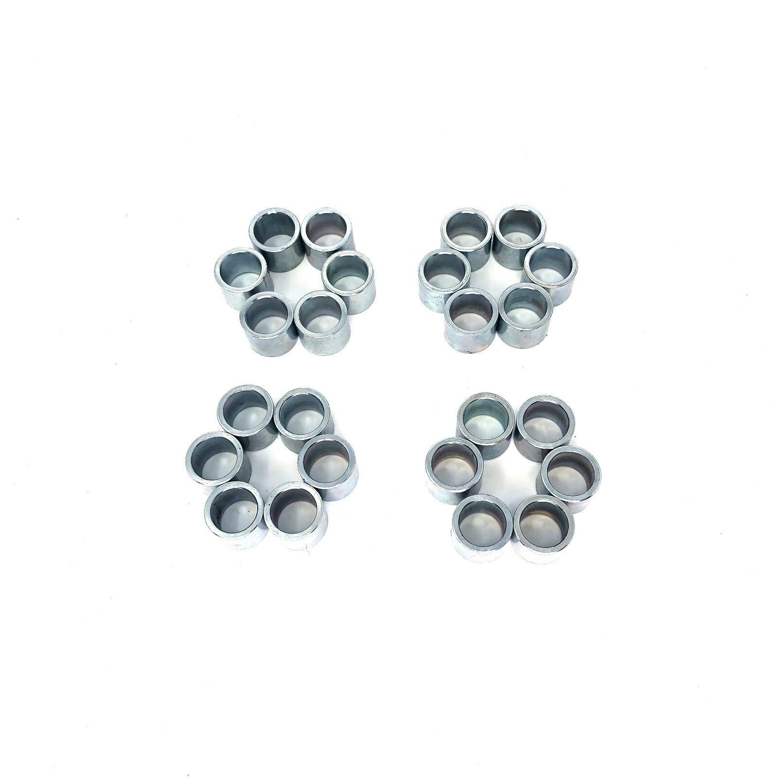 Set of 4 KING KUTTER 148907 Rotary Cutter Flex Coupler Rubber Discs & Bushing