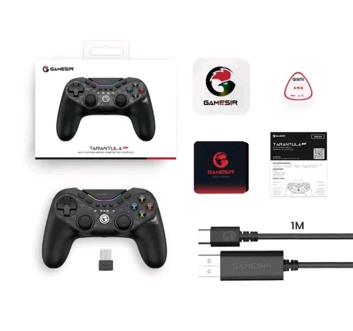 Gamesir Tarantula Pro Switch Controller Hall Effect Gamepad with 9 Mappable Butt