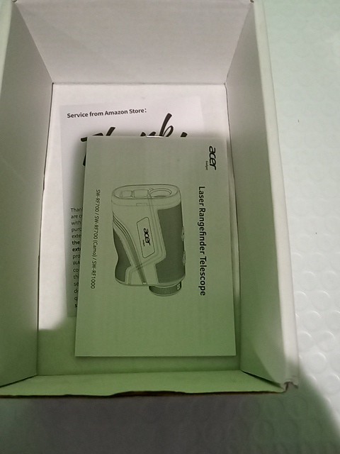 Acer Gadget Laser Range Finder Telescope SW-RF700 Open Box
