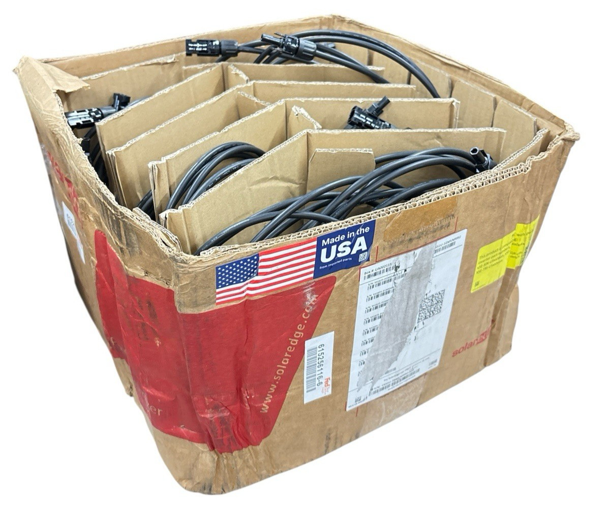 Case of 10 SolarEdge C651U 650W Commercial Power Optimizers w/ MC4 Connectors