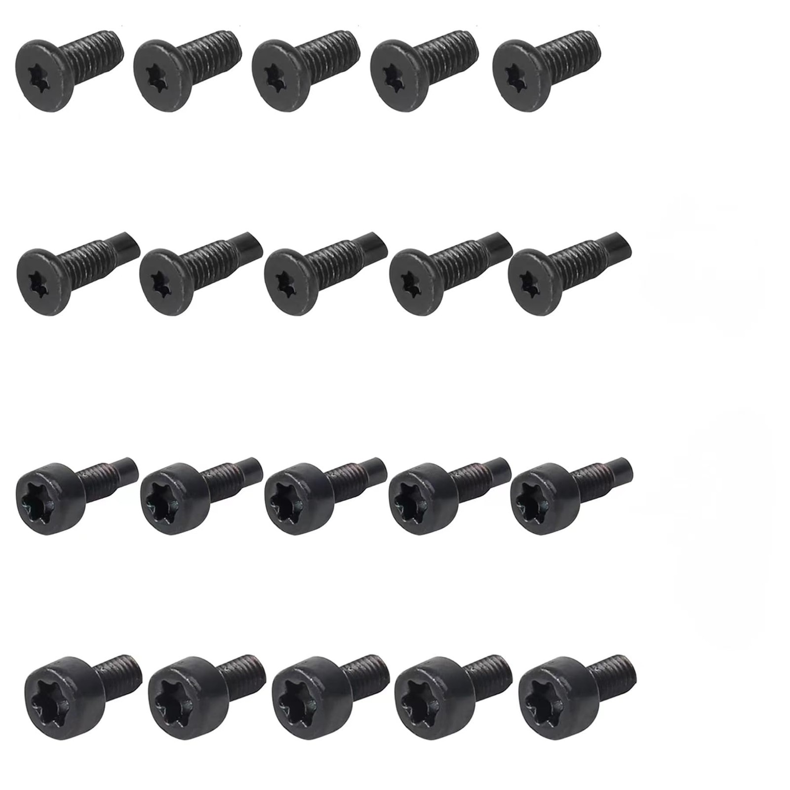 Ring Doorbell Screws, Replacement Security Screws Compatible 20PCS, Black