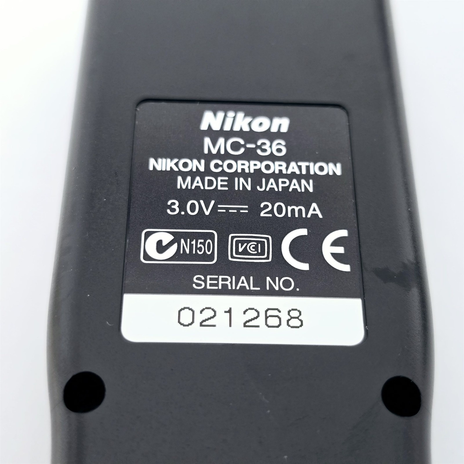[Mint] Nikon MC-36 Multi-Function Remote Control Cord for D200 D2 From Japan