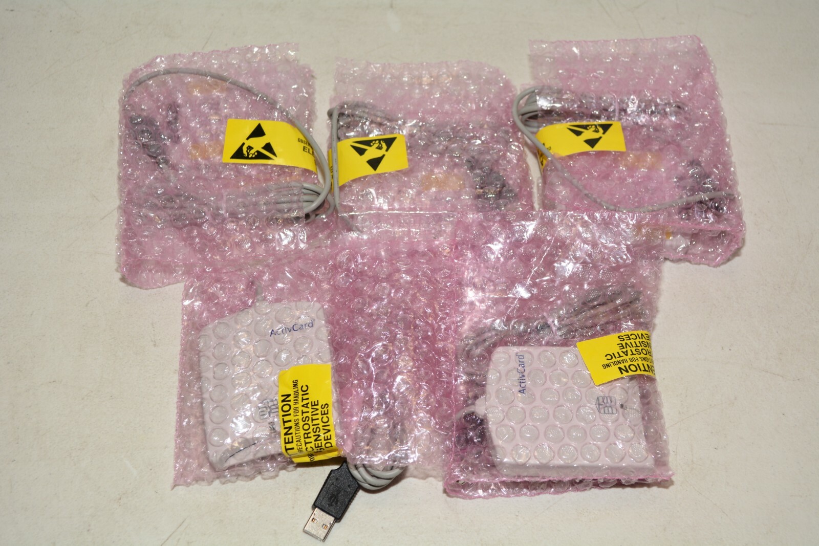 Lot 5x ActivCard USB Reader v2.0