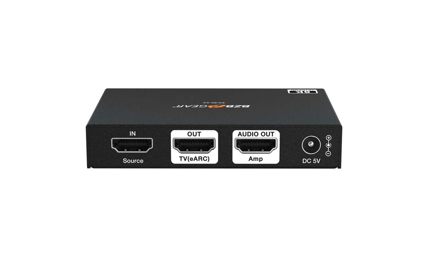 BZBGEAR 8K60 HDMI 2.1 eARC Audio to Amplifier Converter BG-8K-AA
