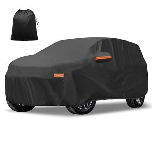 X AUTOHAUX Car Cover for Ford for Mustang Aluminum Film Outdoor Waterproof Sun