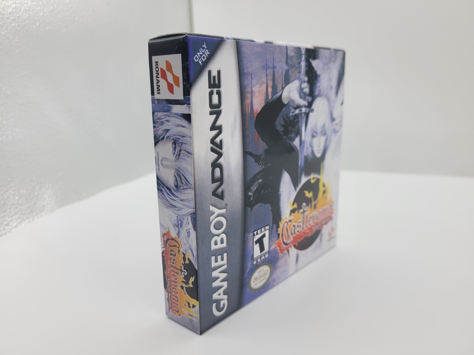 GBA GAMEBOY ADVANCE BOX ONLY -GBA-REPLACEMENT BOX-INSERTS-PROTECTOR DISPLAY CASE