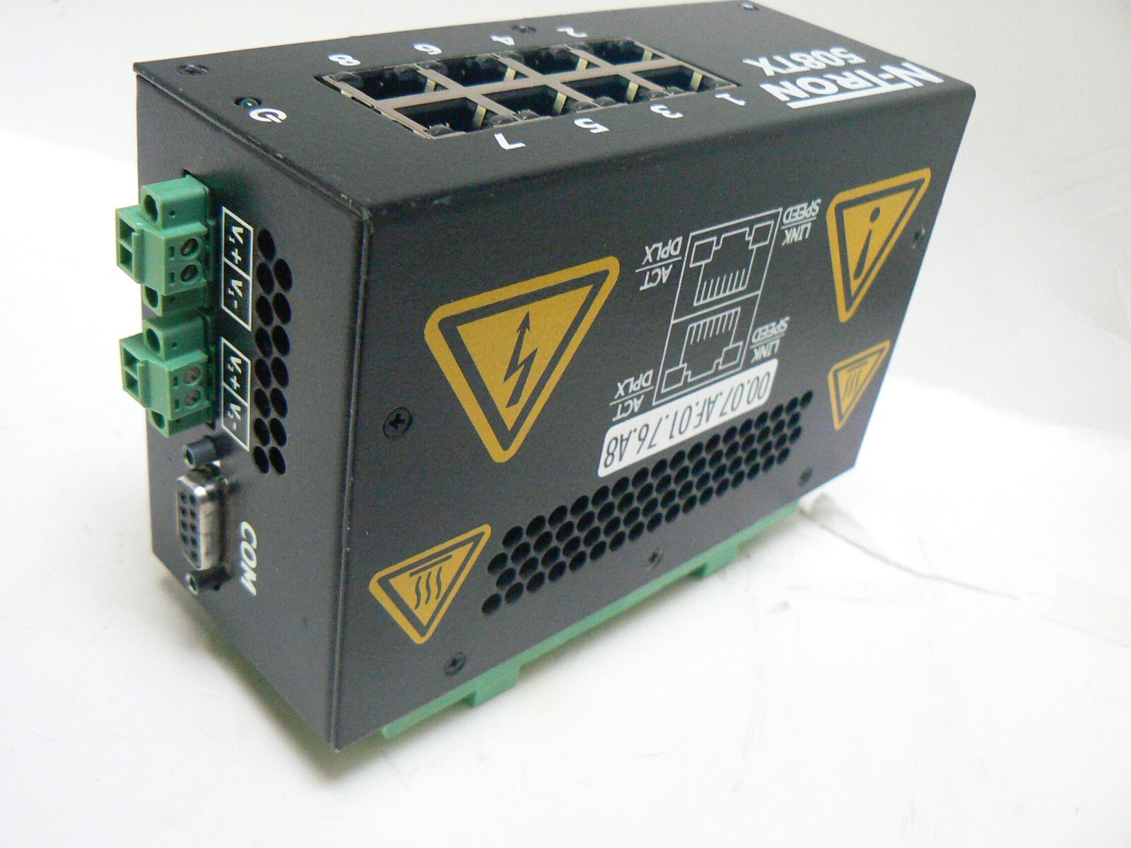 N-TRON 508TX, Ethernet Switch, -used-       (C)