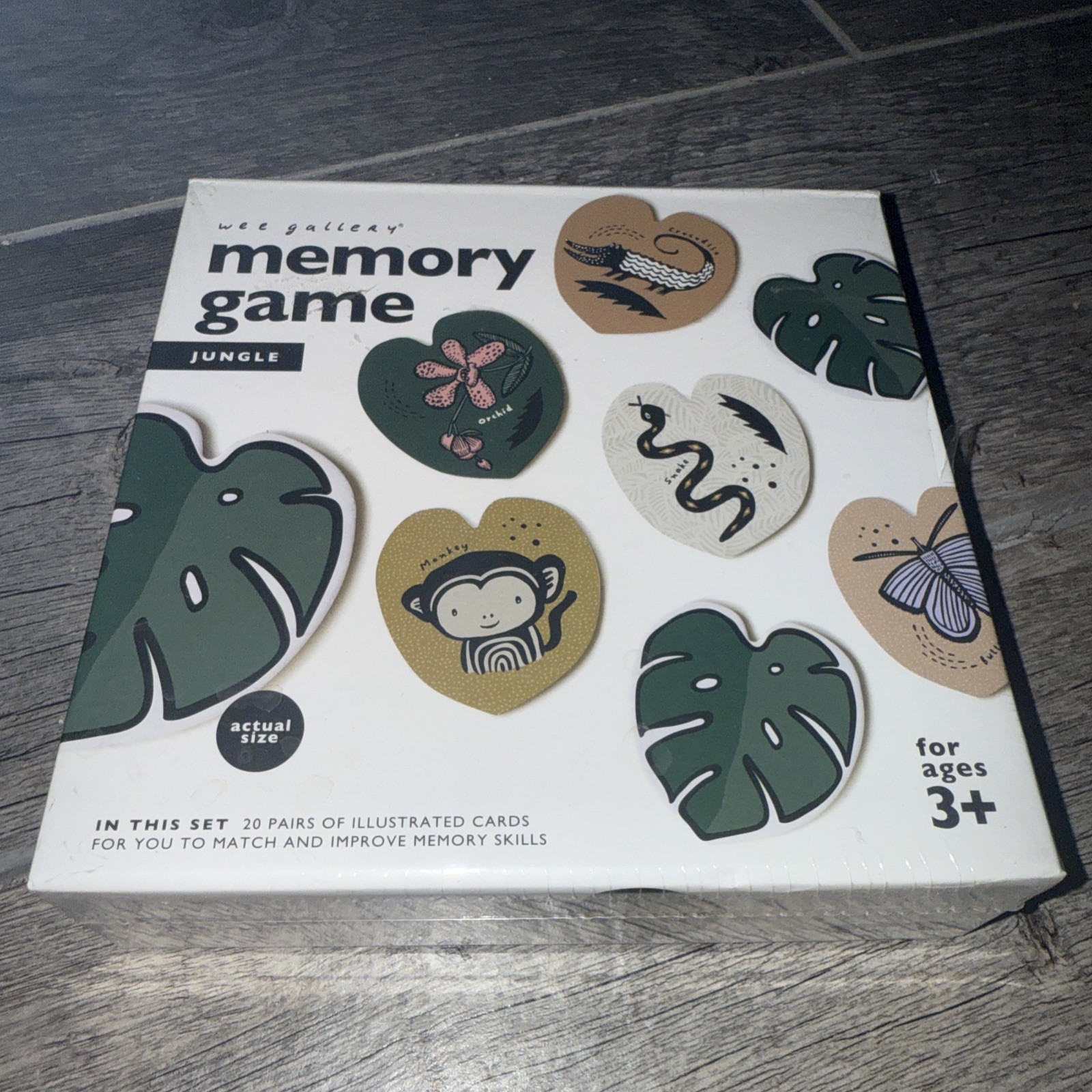Wee Gallery Memory Game - Jungle