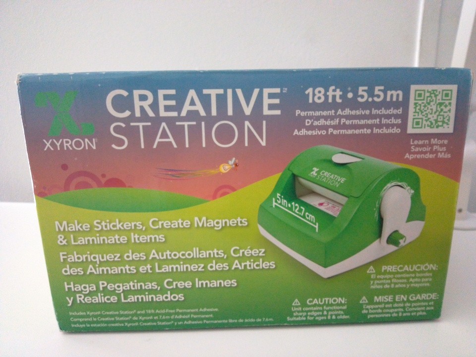 XYRON 510 5" Creative Station Sticker ~ Laminator, Label, Magnet Maker.