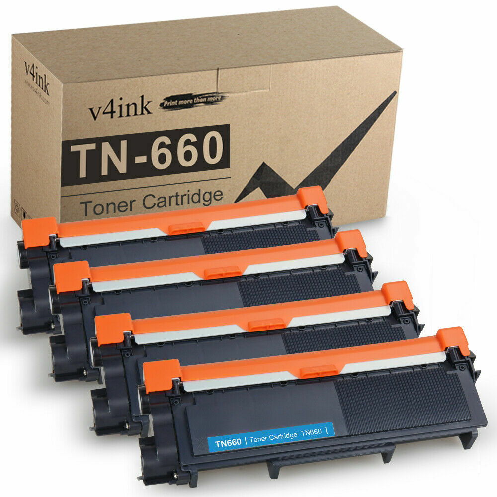 V4INK TN660 Compatible Brother TN630 Toner For MFC-L2700DW HL-L2340DW HL-L2300D