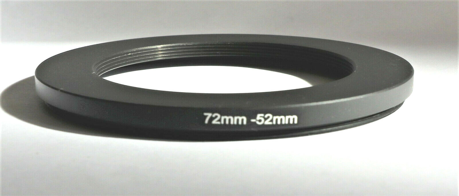 One Brand New 72mm to 52 mm 72-52mm Metal Step-down Stepping Ring Filter Adapter