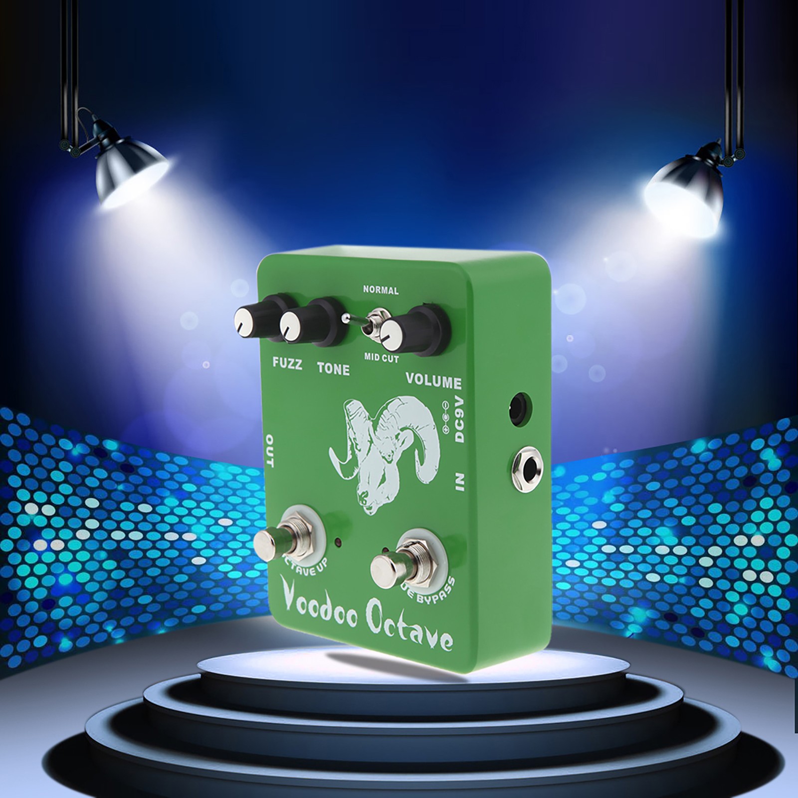 JF-12 Voodoo Octave Fuzz Effect Guitar Effect Pedal True Bypass