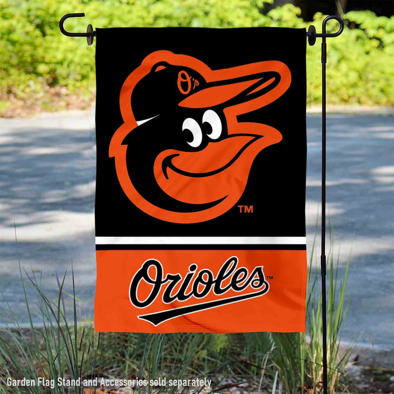 Baltimore Orioles Garden Flag and Yard Banner