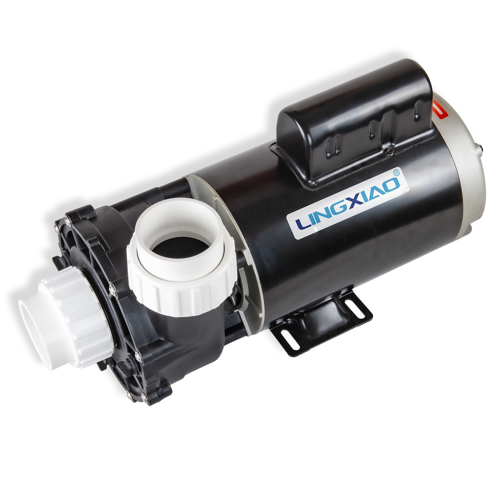 LINGXIAO Hot Tub Pump 2HP, 2 Speed LX SPA Pump Motor 230V, 2" Port - 56WUA200-II
