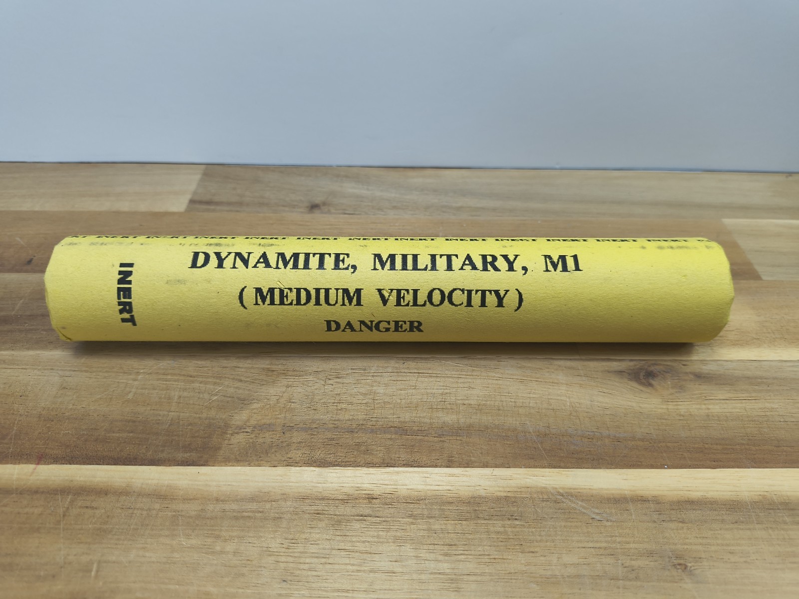 Insert Replica M1 Dynamite Stick Movie Prop Engineer Demolition Training Aid