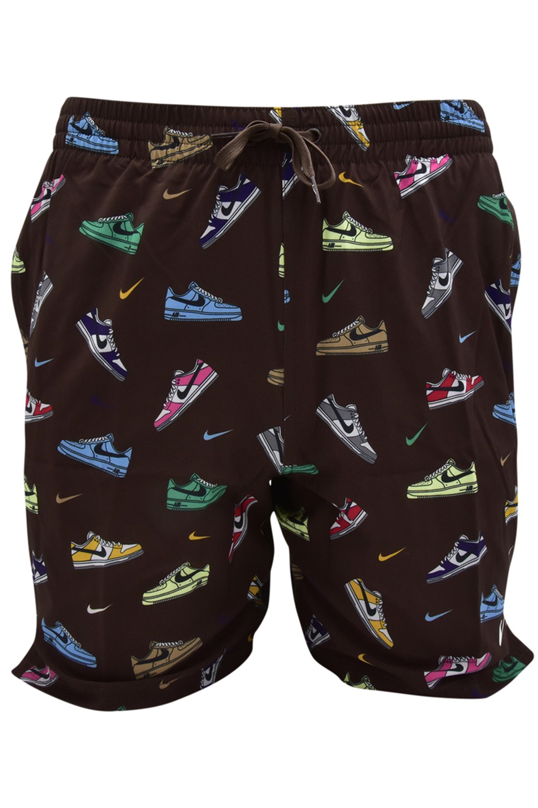 Nike Men's 7-Inch Swim Breaker Swoosh Logo Volley Shorts Trunks Swimwear