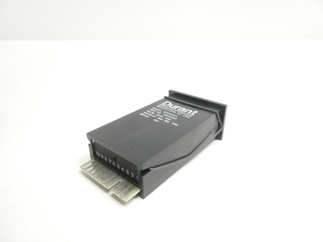 Durant 3000-810-C Totalizer 12-24v-dc