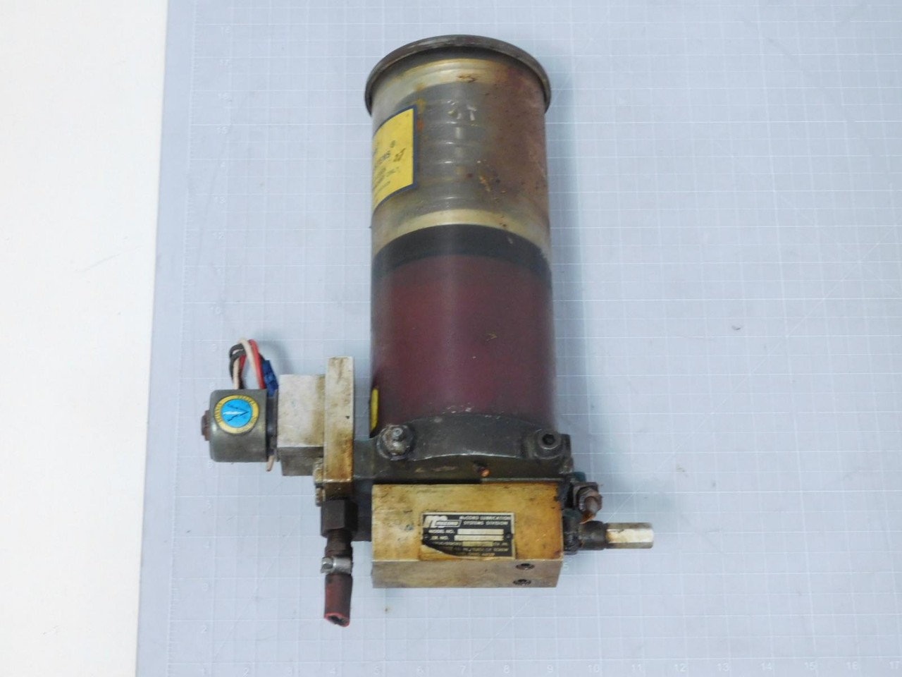 MCCORD LUBRICATION LS62185 MODULAR D SYSTEM W/LP AUTOMATIC LUBRICATION SYSTEM T1