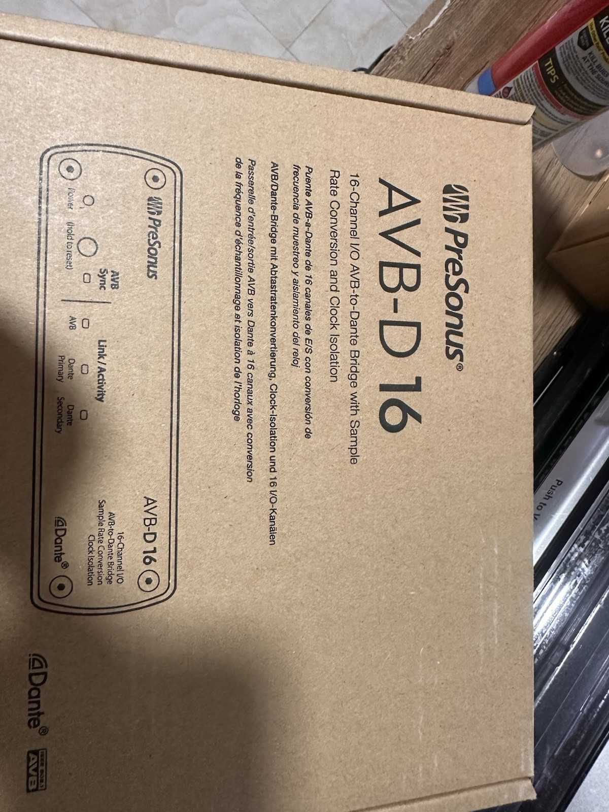PreSonus AVB-D16 16-Channel AVB to Dante Bridge Sample Rate Converter