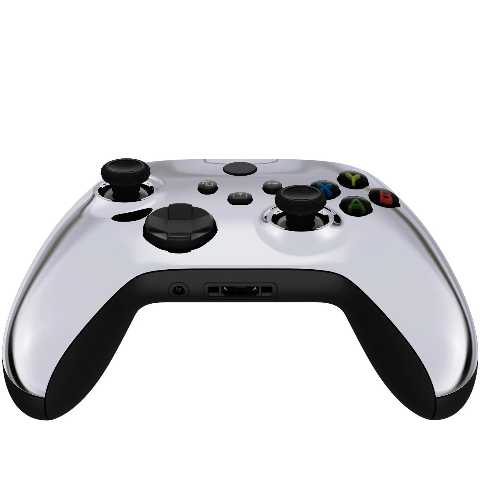 Custom Microsoft Xbox Series X / S Controller - Glossy Chrome Silver