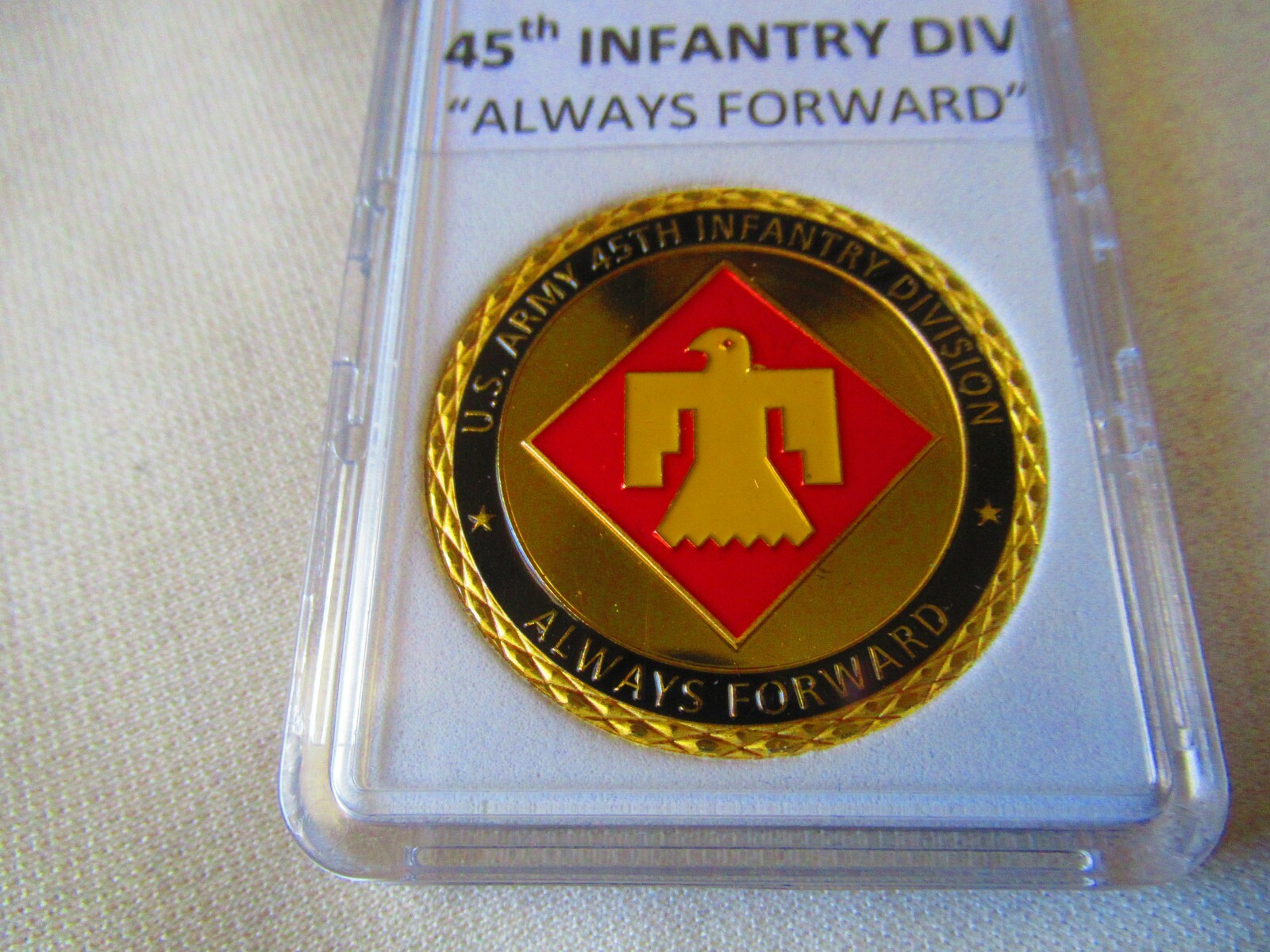 US ARMY 45th INFANTRY DIVISION Challenge Coin