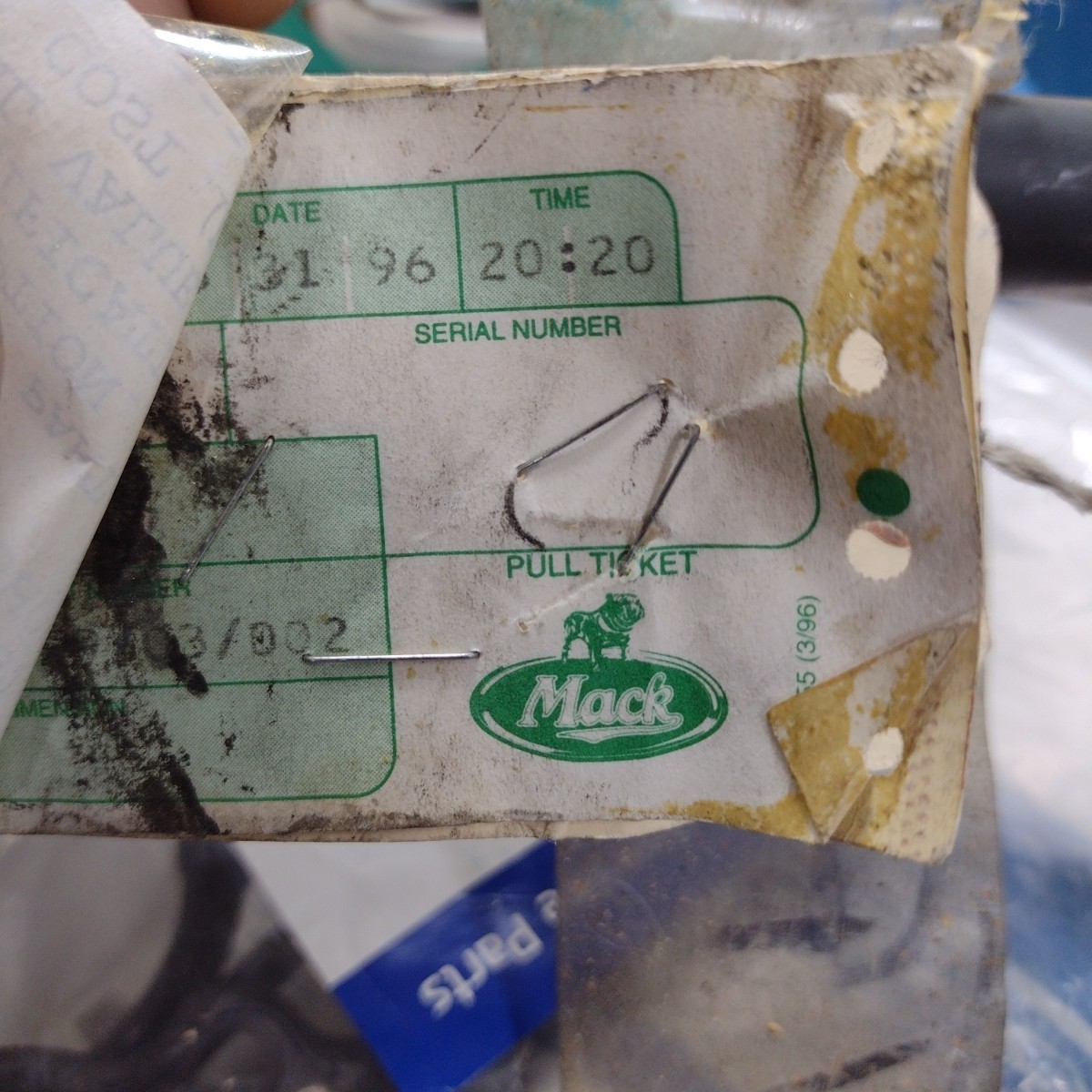 Genuine OEM Mack 7QK3151P5 U-Bolt