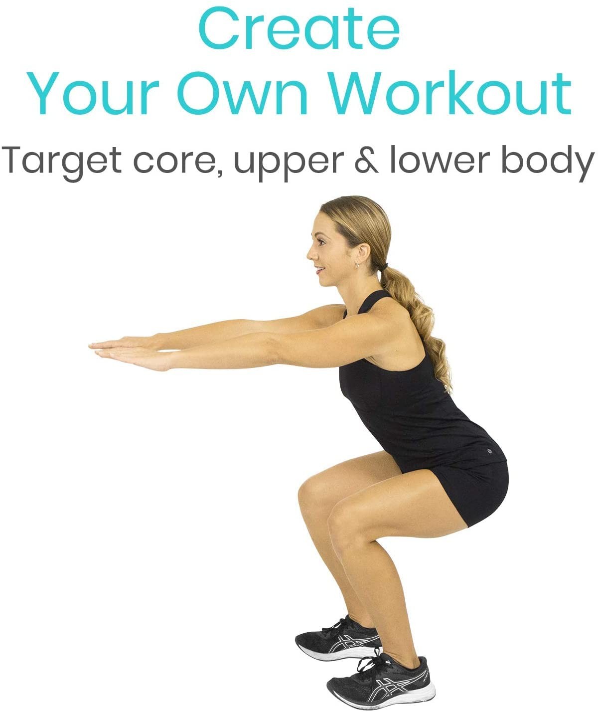 Vive Body Weight Exercise Poster - Workout for One Size, Bodyweight