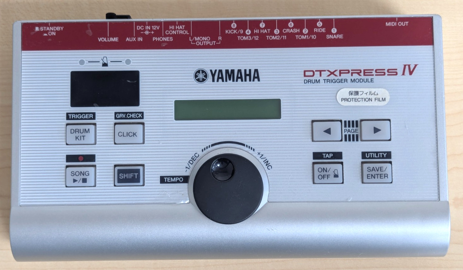 Yamaha DTXPress IV Electronic Drum Trigger Module DTX + Power Supply & Mount