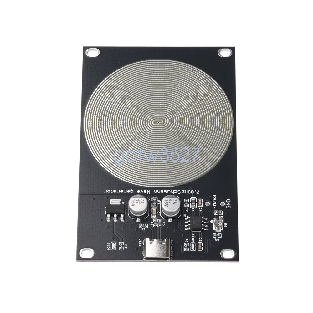 DC 5V 7.83Hz Schumann Wave Generator Ultra Low Frequency Pulse Generator Type-C