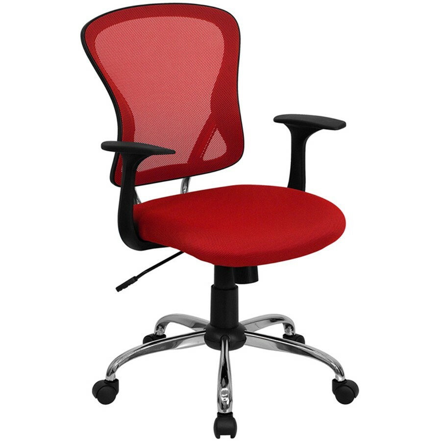 Flash Furniture Red Mesh Chair, Red - H-8369F-RED-GG