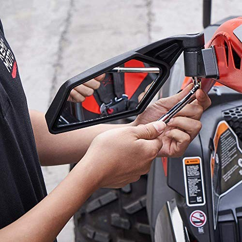 X3 Mirrors, Side View Mirrors Compatible with 2017-2025 Can Am Maverick X3 &