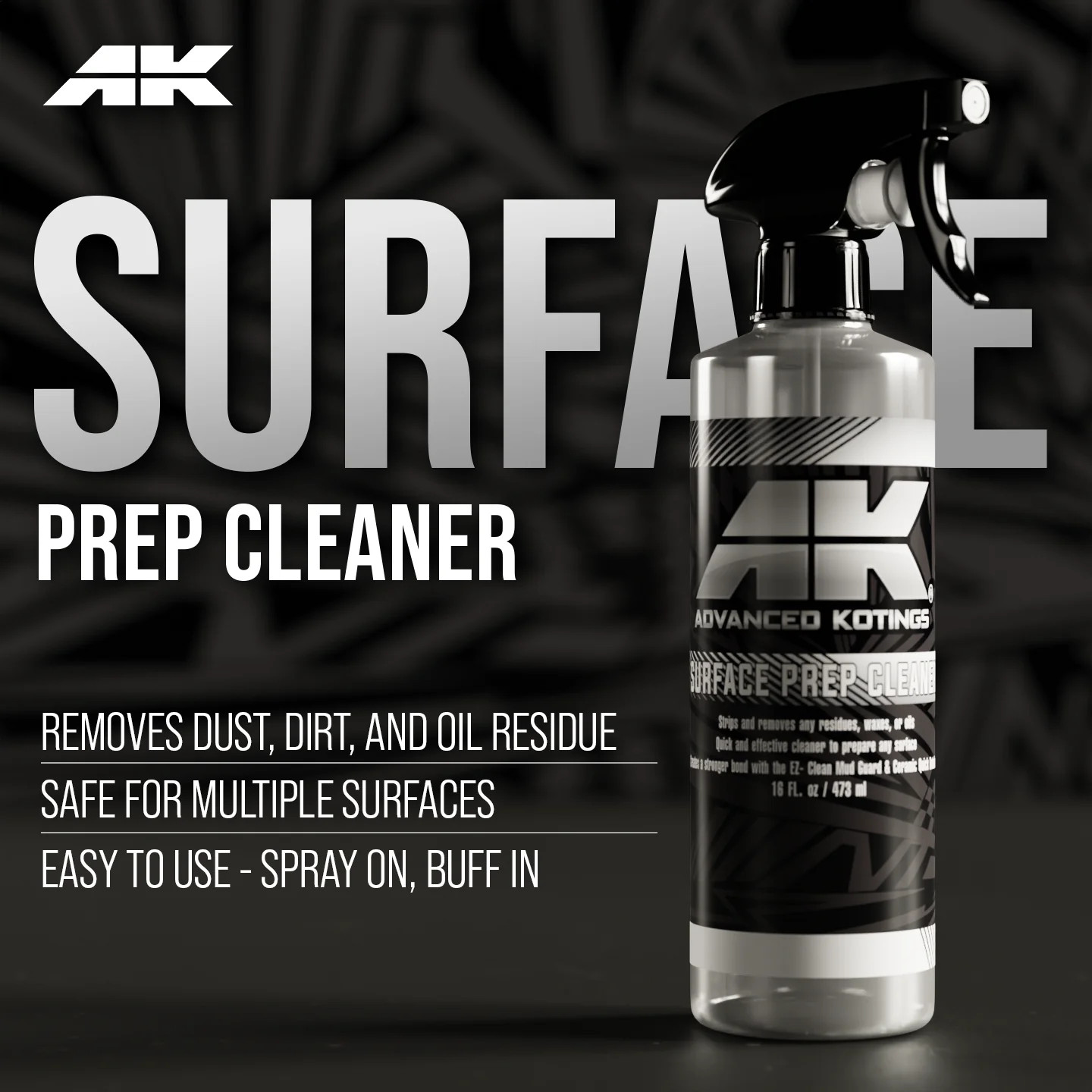 Advanced Kotings AK Multi-Surface Prep Spray Cleaner 16 oz SURFACEP1