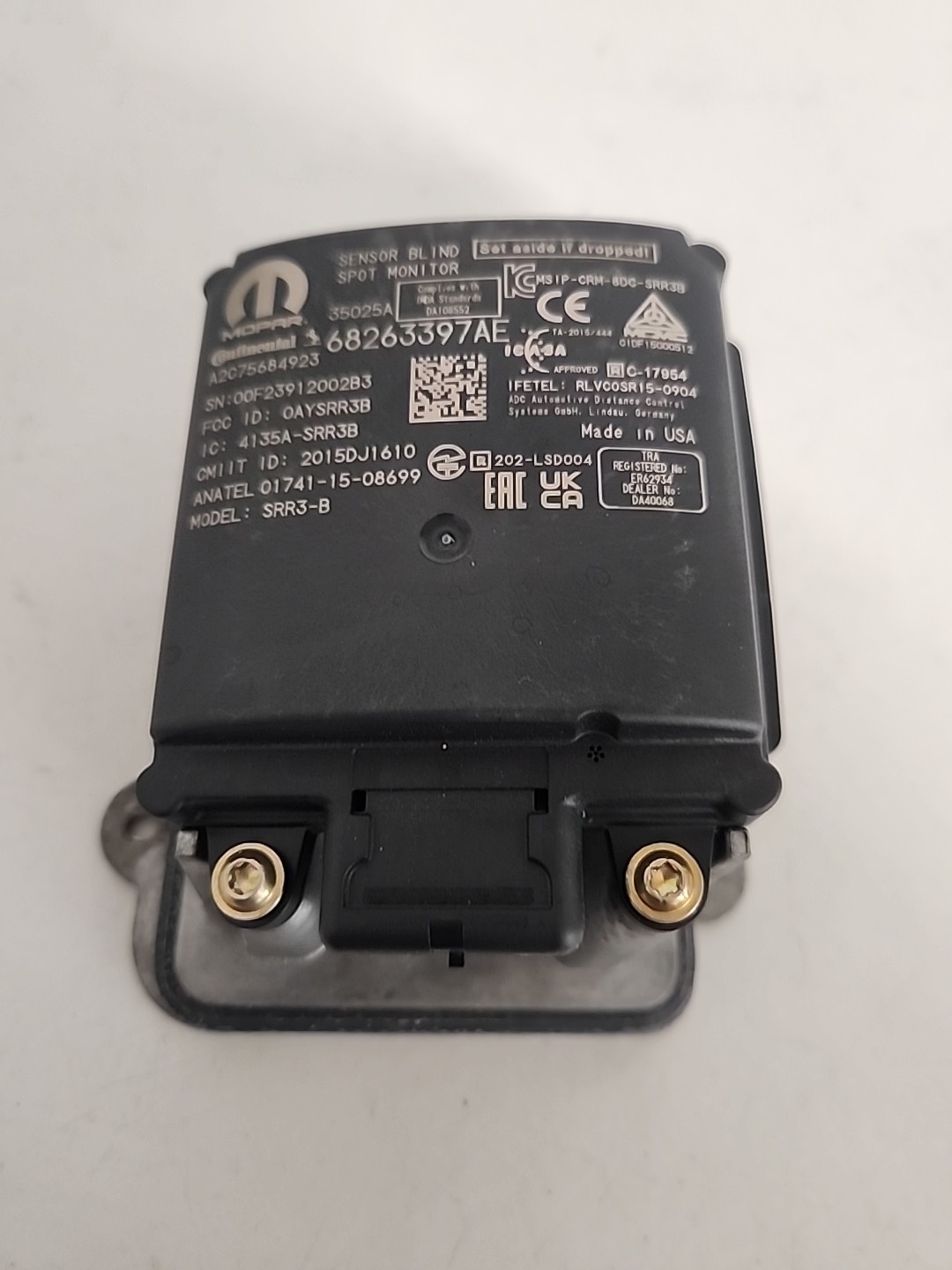 2019 - 2024 Ram 1500 2500 3500 LH Tail Light Blind Spot Sensor Module OEM 9137