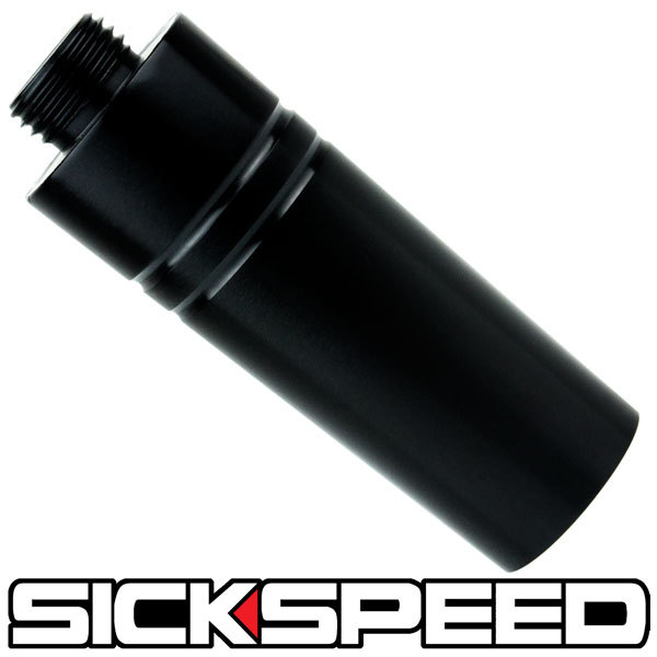 BLACK ADAPTER/CONVERTOR FOR AUTO/AUTOMATIC GEAR SHIFTER LEVER SELECTOR C 12X1.25