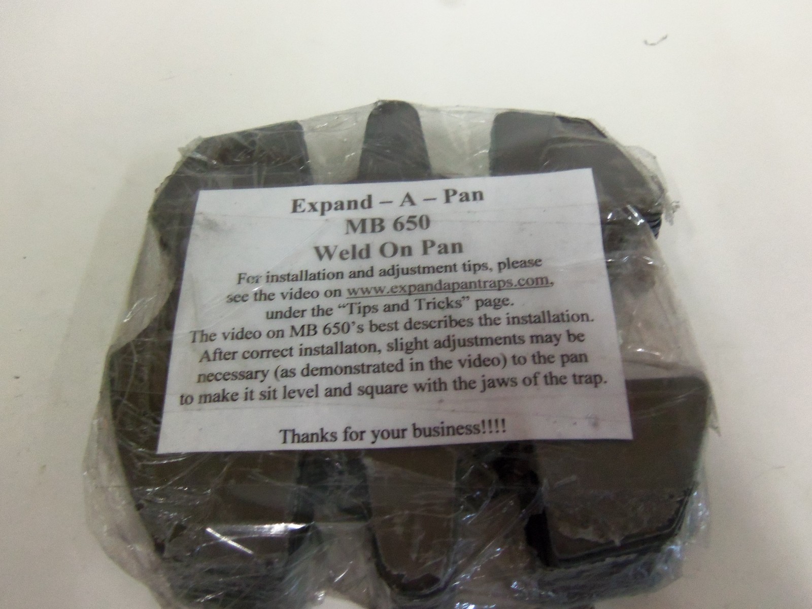 Expand-A-Pan MB650 Weld-On Pan Trap Trapping Duke Bridger Triggers