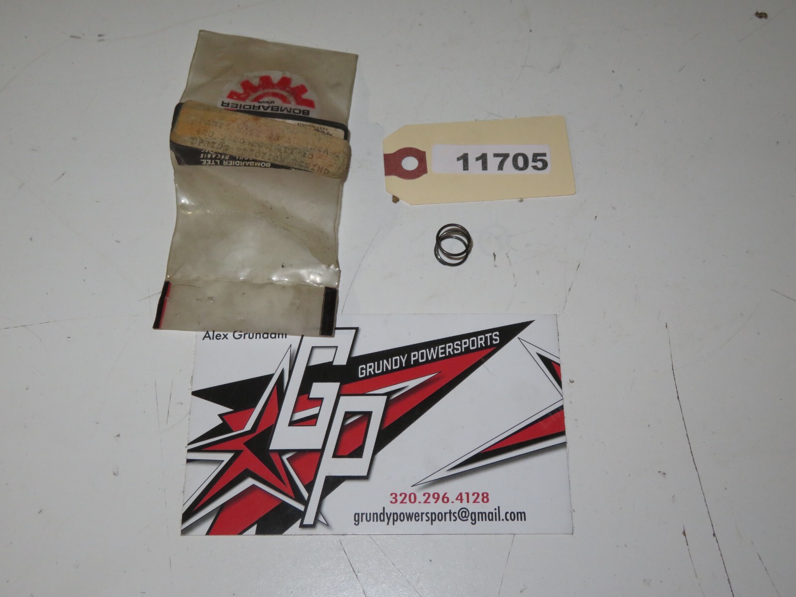Ski-Doo - New OEM Spring Qty 1 - 420938020