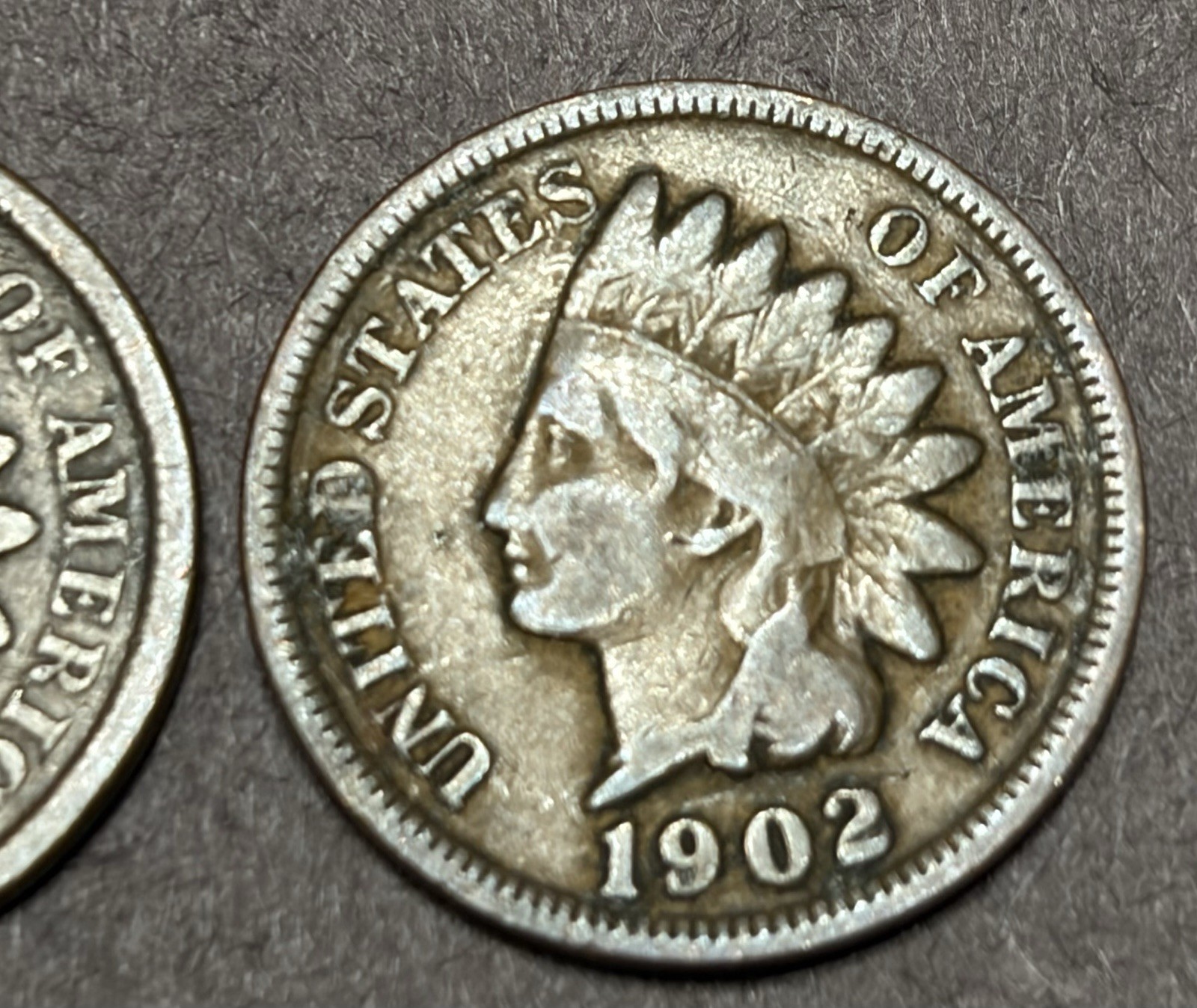 Indian Head Cents, 10 Different Dates Nice G - F