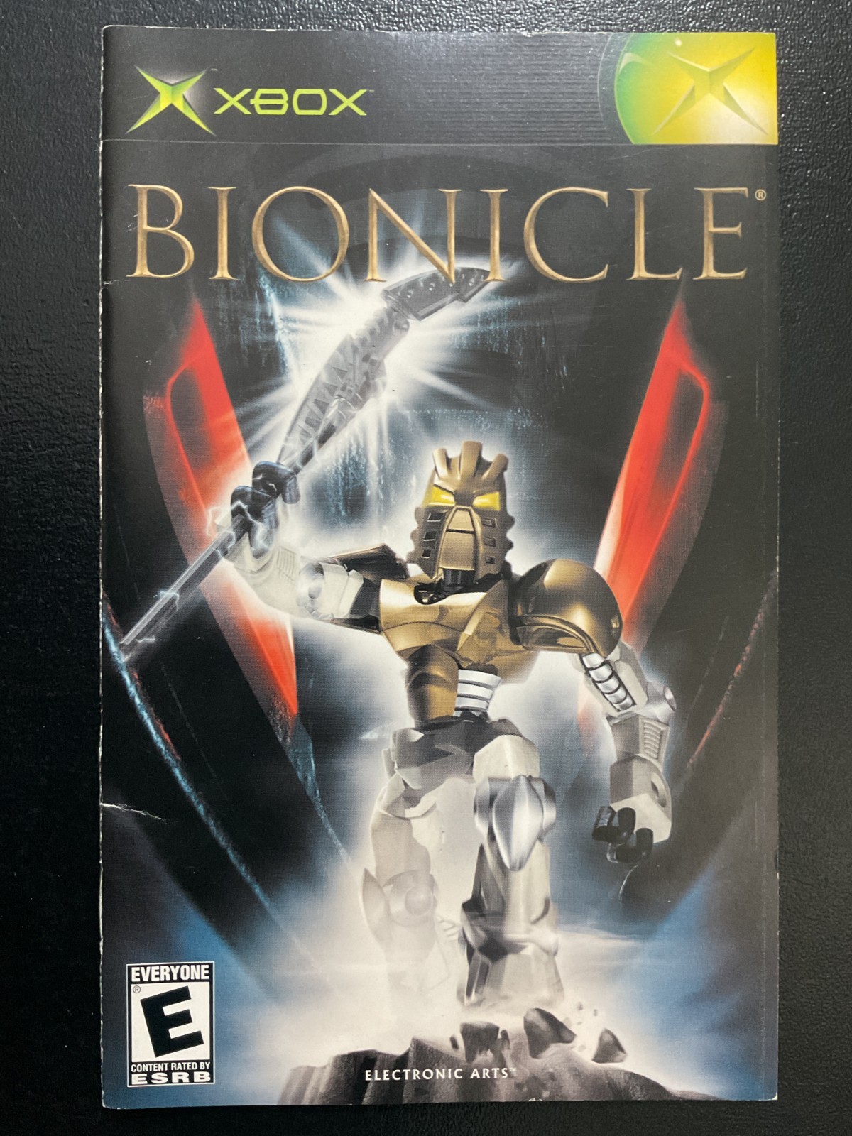 Bionicle Microsoft Original XBOX Instruction Manual Only