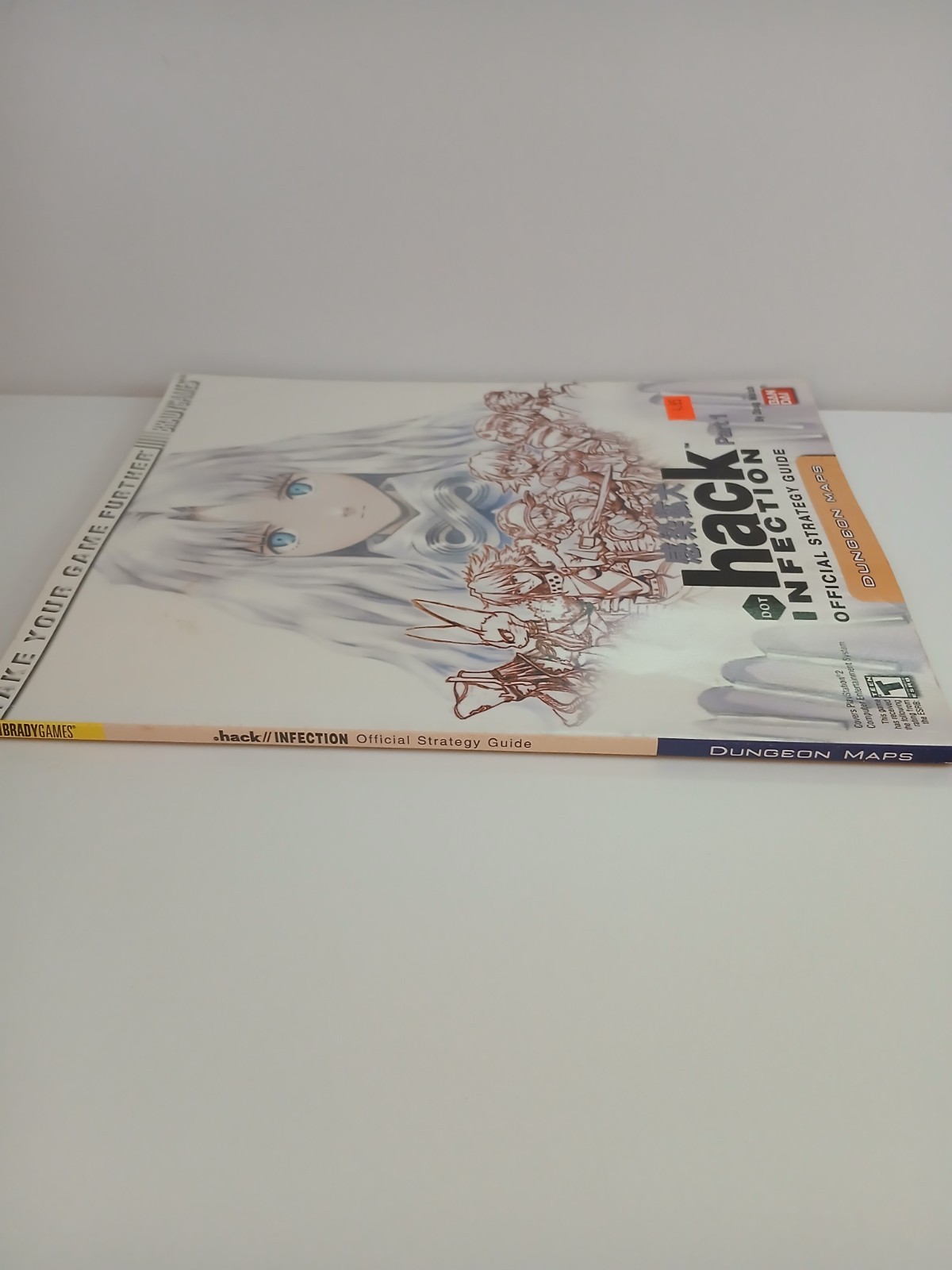 .HACK INFECTION PART 1 Official Strategy Guide PS2 Bradygames 2003
