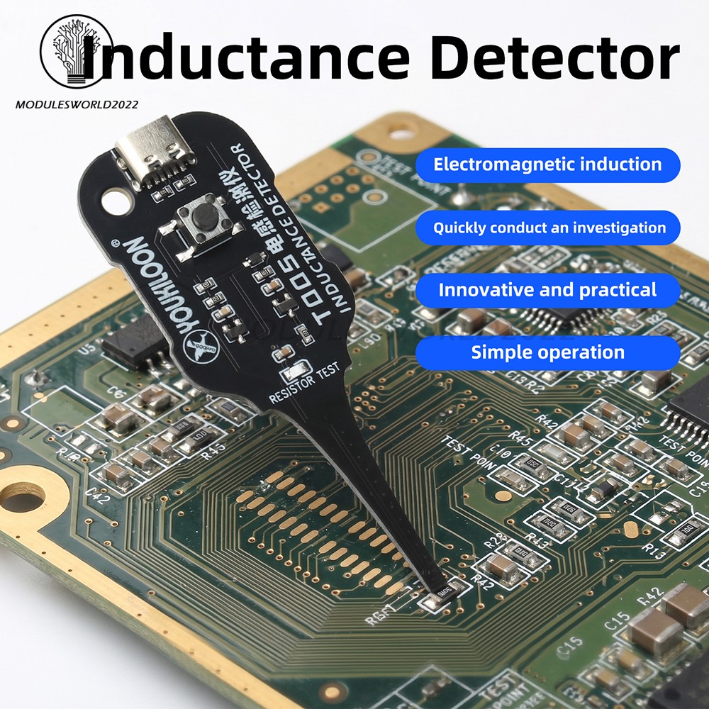 T005 Electromagnetic Induction Mainboard Tester Capacitance Inductance Detector