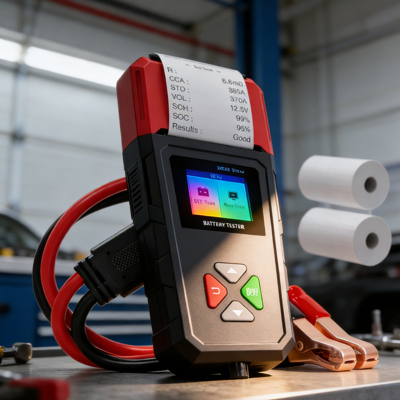 Commercial Truck and Fleet Battery System Analyzer Dynamic w/Printer