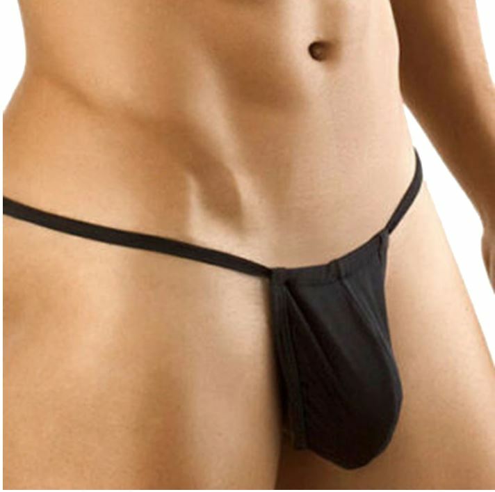 Mens Sexy Thong String waist G-Strings Contoured Pouch Swimsuit Fabric