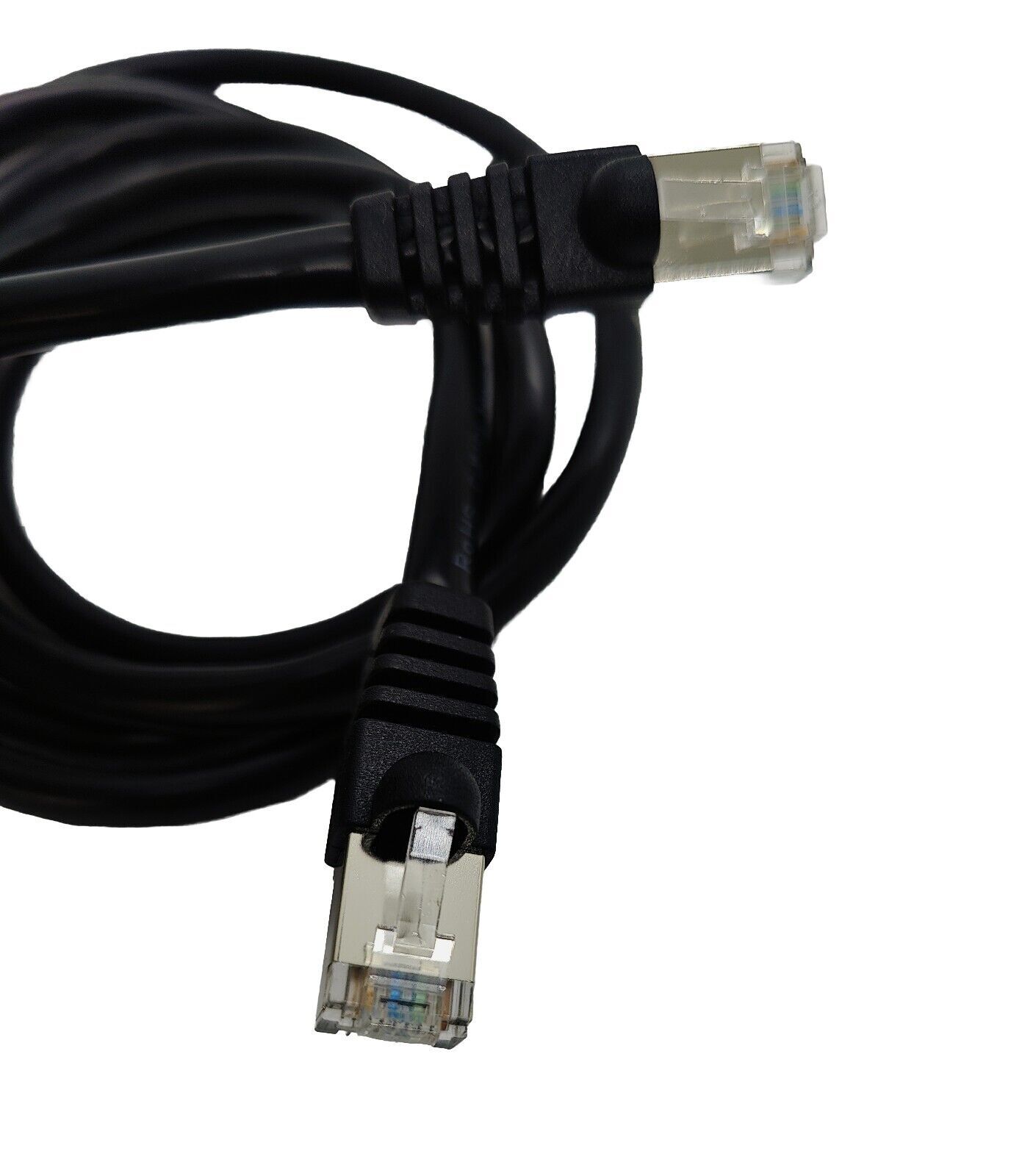 50Ft Cat6a SFTP 26AWG Shielded Patch Cable 100% Pure Copper Wire