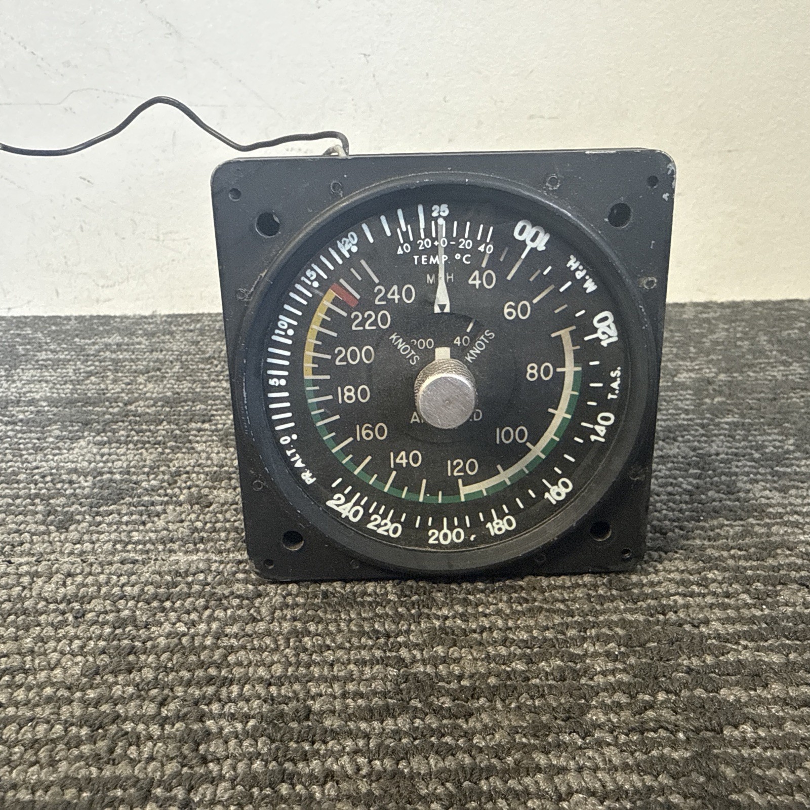 Edo-Aire Bellanca Airspeed Indicator P/N: EA-5175-1TL-BEL